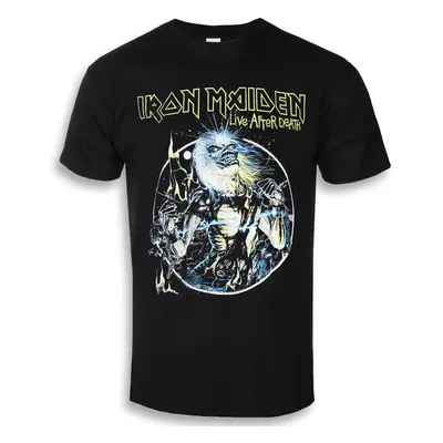 metál póló férfi Iron Maiden - Live After Death - ROCK OFF - IMTEE75MB