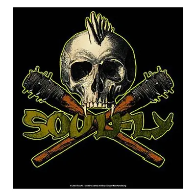 zászló Soulfly - Skull - HFL0634