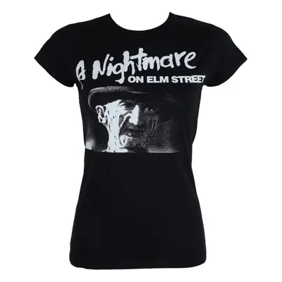 filmes póló női A Nightmare on Elm Street - Black - HYBRIS - WB-5-NOES001-H65-7-BK