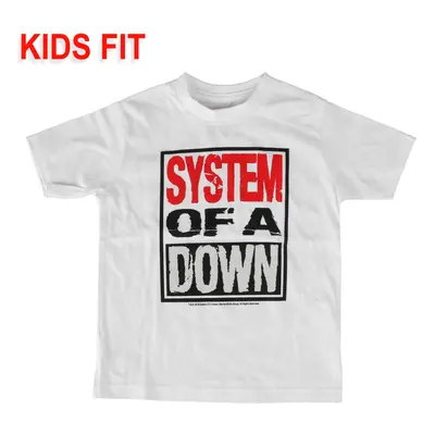 metál póló gyermek System of a Down - Logo - METAL-KIDS - 369.25.7.999