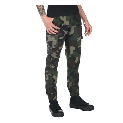 Női nadrág URBAN CLASSICS - High Waist - woodcamo