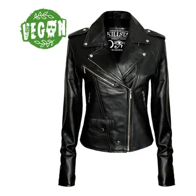 bőrdzseki női - Vegan Biker - KILLSTAR - K-LTR-F-1333