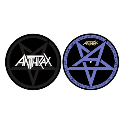 Lemezjátszó párna (2 db-os szett) ANTHRAX -PENTATHRAX / FOR ALL KINGS - RAZAMATAZ