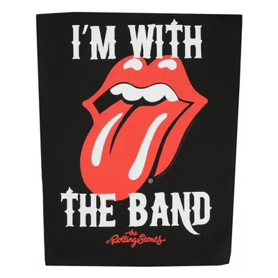 nagy rátét A ROLLING STONES - I'M WITH THE BAND - RAZAMATAZ