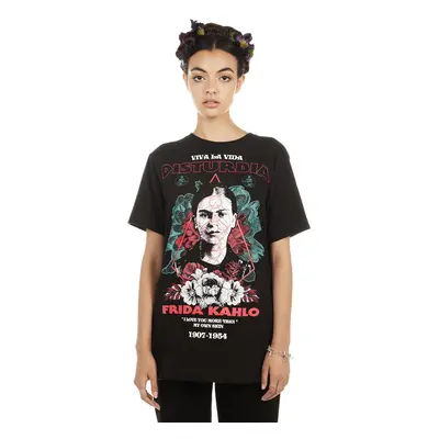 hardcore póló unisex - Frida Viva - DISTURBIA - AW19FKT1B