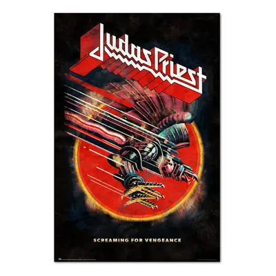 Poszter JUDAS PRIEST - SCREAMING FOR VENGEANCE