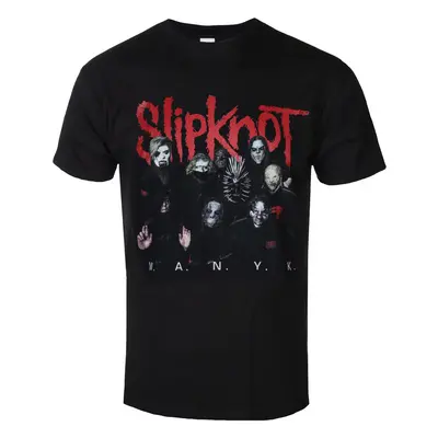 metál póló férfi Slipknot - WANYK Logo - ROCK OFF - SKTS47MB