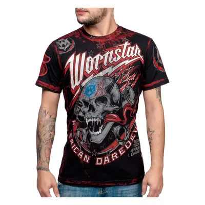 hardcore póló férfi - American Daredevil - WORNSTAR - WSUS-AMDD