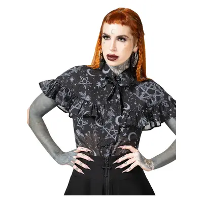 póló női - Lunar Soul Blouse - KILLSTAR - KSRA007091