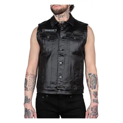 Férfi mellény WORNSTAR - Idolmaker Waxed Denim