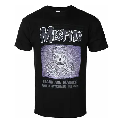 metál póló férfi Misfits - Static - ROCK OFF - MISTS17MB