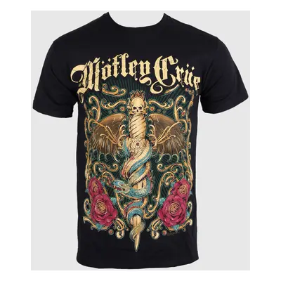 metál póló férfi Mötley Crüe - Exquisite Dagger - ROCK OFF - MOTTEE09MB