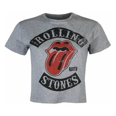 metál póló női Rolling Stones - Tour Lady GREY - ROCK OFF - RSCT52LG