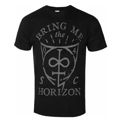 metál póló férfi Bring Me The Horizon - Hand Drawn Shield - ROCK OFF - BMTHTS21MB