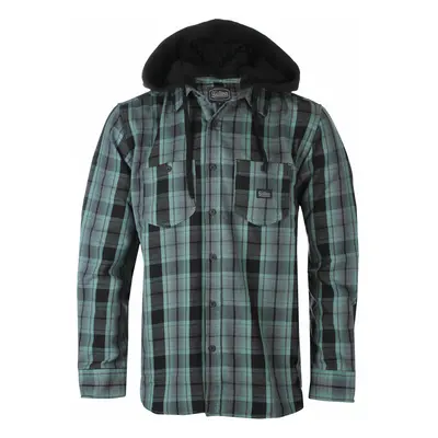 Férfi ing SULLEN - DEEP SEA HOODED FLANNEL