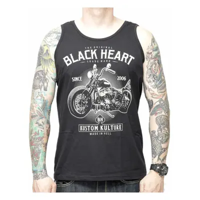 TOP férfi - MOTORCYCLE - BLACK HEART