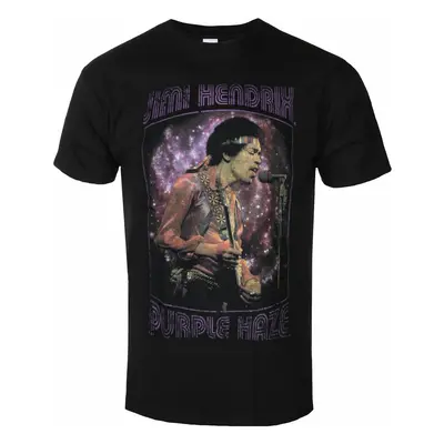 metál póló férfi Jimi Hendrix - Purple Haze Frame - ROCK OFF - JHXTS18MB