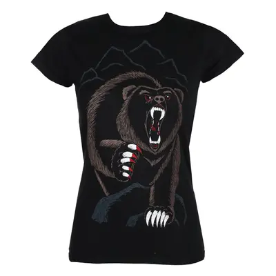 hardcore póló női - BEAR NECESSITIES - GRIMM DESIGNS - GD18WT