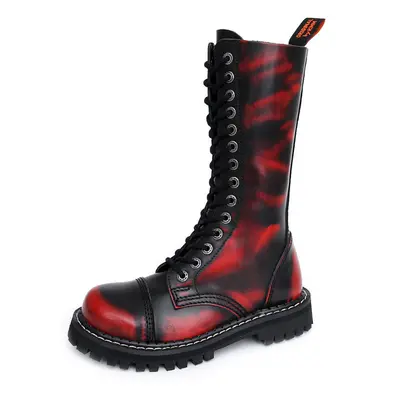 bőr csizma unisex - KMM - Red/Black-140/2