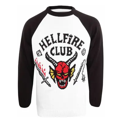 pulóver unisex Stranger things - Christmas Jumper Hellfire Club - NNM - LBE-STTG-010