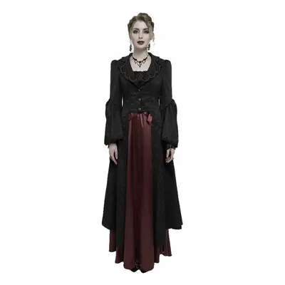 Női kabát DEVIL FASHION - Gothic Flared Sleeved Beaded Long