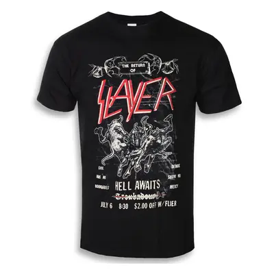 metál póló férfi Slayer - Vtge Flyer - ROCK OFF - SLAYTEE51MB