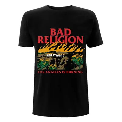 metál póló férfi Bad Religion - Burning Black - NNM - RTBADTSBBUR BRTS01MB