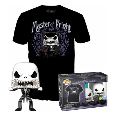 metál póló férfi Nightmare Before Christmas - POP! & Tee Box Jack Skellington - POP - FK63628