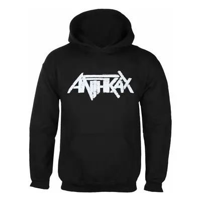 kapucnis pulóver férfi Anthrax - Logo - ROCK OFF - ANTHHOOD30MB