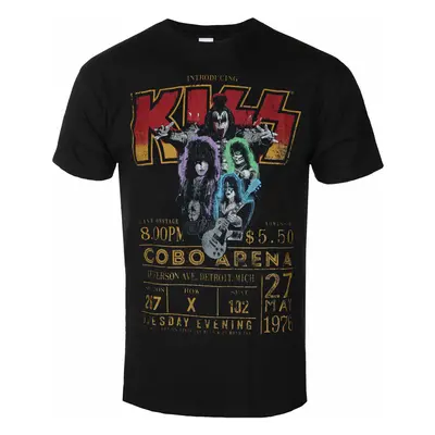 metál póló férfi Kiss - Cobra Arena '76 - ROCK OFF - KISSECOTS01MB