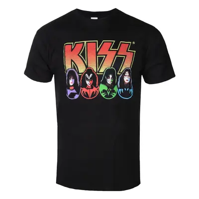 metál póló férfi Kiss - Logo - ROCK OFF - KISSTS14MB