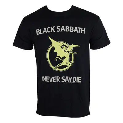 metál póló férfi Black Sabbath - Never Say Die - ROCK OFF - BSTS10MB