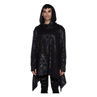 kapucnis pulóver unisex - Occultum Longline - KILLSTAR - KSRA002672