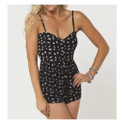 utcai póló női gyermek - VIXEN ROMPER - METAL MULISHA - M24709201.01_BLK