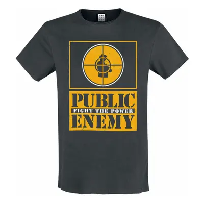 metál póló férfi Public Enemy - YELLOW FIGHT THE POWER - AMPLIFIED - ZAV210G83_CC