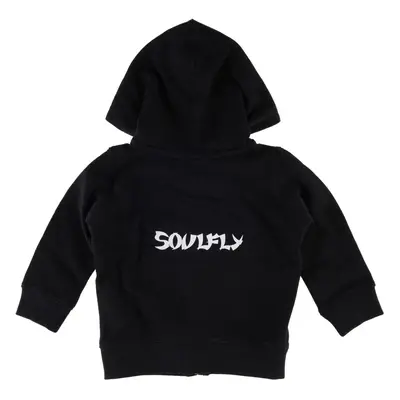 kapucnis pulóver gyermek Soulfly - Logo - METAL-KIDS - MK201