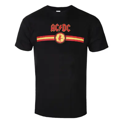 metál póló férfi AC-DC - Logo & Stripe - ROCK OFF - ACDCTS79MB