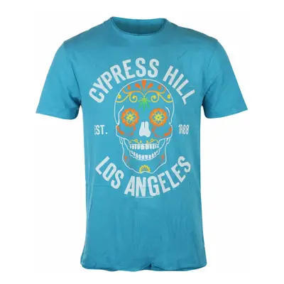 metál póló férfi Cypress Hill - FLORAL SKULL - AMPLIFIED - ZAV210A96_TP