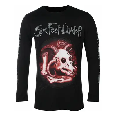 metál póló férfi Six Feet Under - EURO TOUR - PLASTIC HEAD - PH12467LS