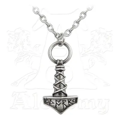 nyakörv Thors Hammer Amulet - ALCHEMY GOTHIC - P696