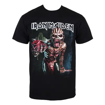 metál póló férfi Iron Maiden - Book of souls Euro Tour - ROCK OFF - IMTEE50MB