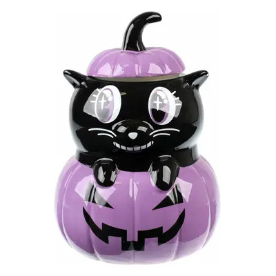 Dekoráció (doboz) KILLSTAR - Meowloween Ceramic - FEKETE