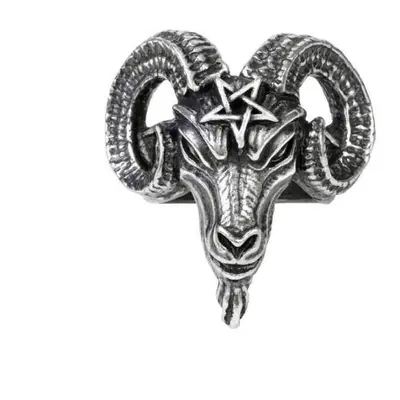 Gyűrű ALCHEMY GOTHIC - Baphomet - Ónötvözet