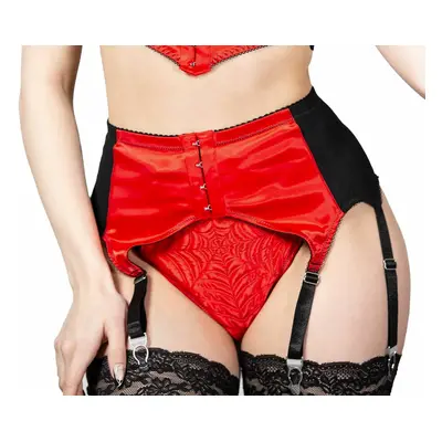 Harisnyakötő KILLSTAR - Scarlet Webutant Garter - Piros