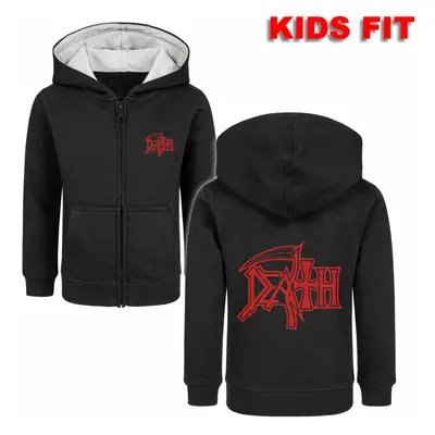 kapucnis pulóver gyermek Death - (Logo) - METAL-KIDS - 439.39.8.3