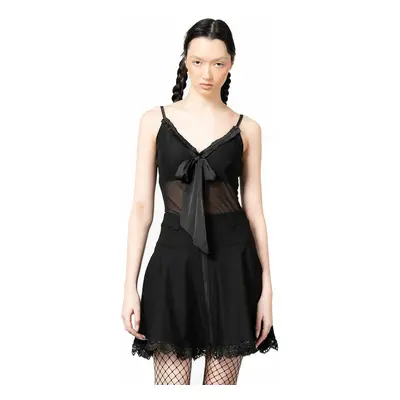 TOP női - Yuna Ribbon Mesh - KILLSTAR - KSRA005084