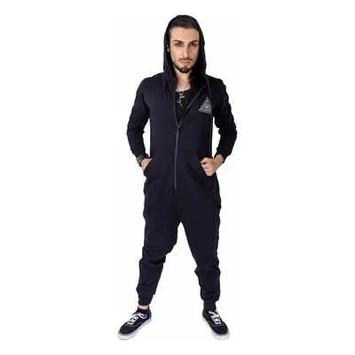 kapucnis pulóver unisex - EMORY - CHEMICAL BLACK - POI1073