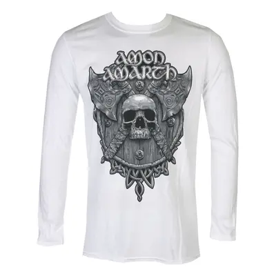 metál póló férfi Amon Amarth - GREY SKULL - PLASTIC HEAD - PH11897LS