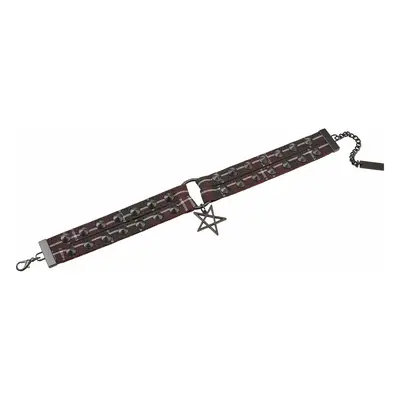 Nyakpánt KILLSTAR - 90s Daze Choker - BLOOD TARTAN