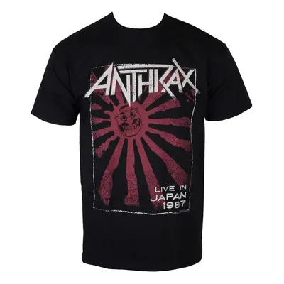 metál póló férfi Anthrax - Live In Japan - ROCK OFF - ANTHEE12MB ANTHTEE12MB